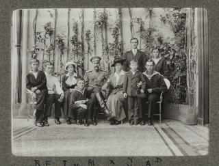 Groups taken at the Farm, Peterhof