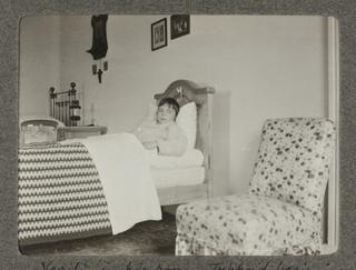 Vasili in his room, Typhoid beginning