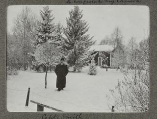 On the way to England, at a Finland Station