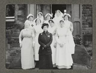 The same (The Grand Duchess George of Russia at her larger hospital)