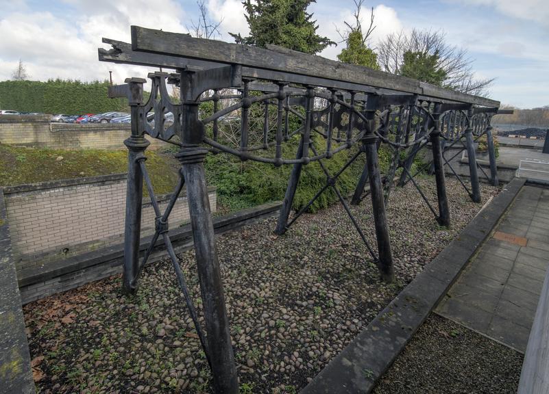 Bridge used to span the River Gaunless at West Auckland Science