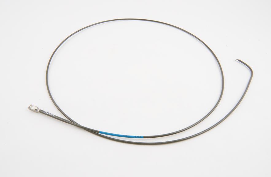 Lehman thin wall cardiac catheter plastic tube with metal base