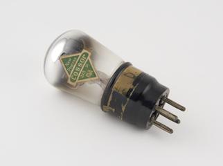 McVitie Weston valve collection, Cossor valve, type 215P