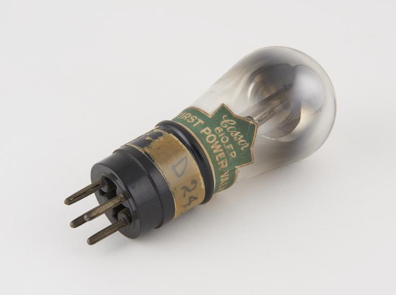 Cossor output triode valve, type 610.F.P