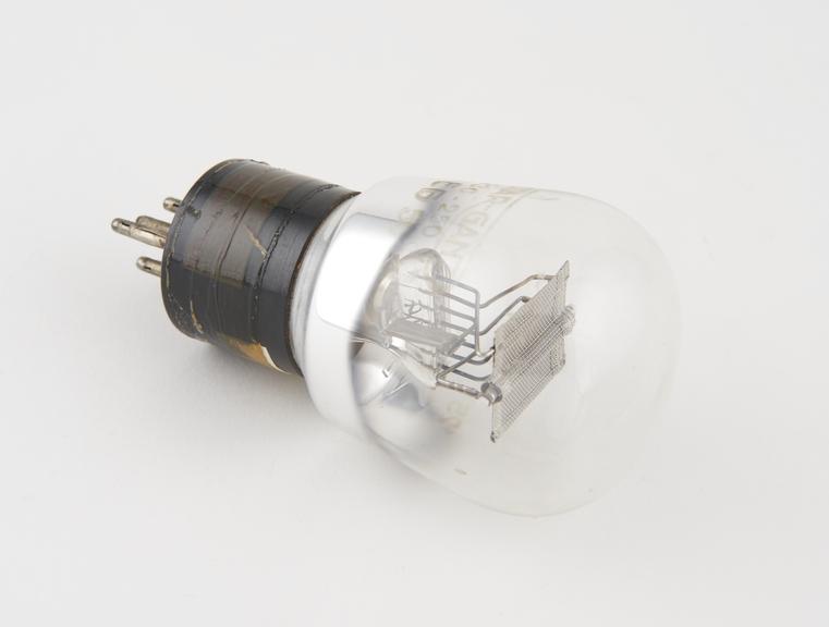 Ostar-Ganz valve, type EG50, 4 pins on 5-pin base