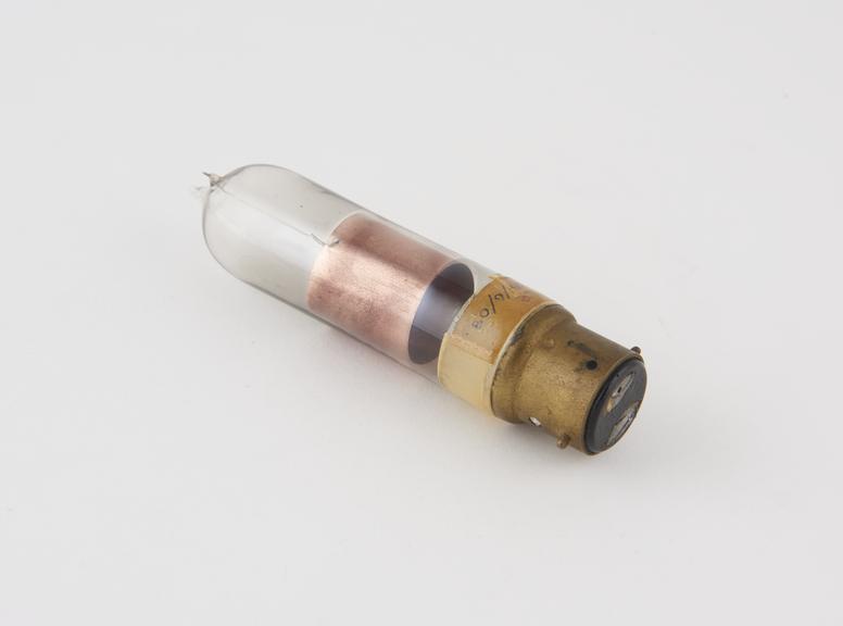 Fleming diode, cylindrical pattern, dated 24/6/08