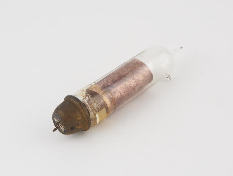 Fleming diode, tubular production version with cylindrical