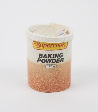 Tub for baking powder