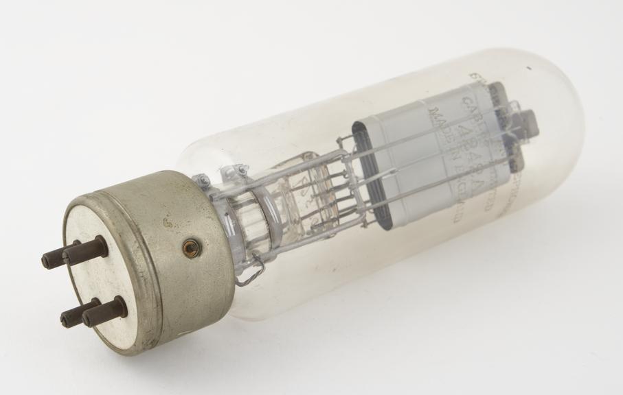 Radio valve type 4242 A, 100 watt, molybdenum anode