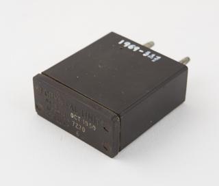 Air Ministry quartz crystal unit type 10X