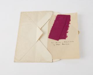 The first sample of Caledon Jade Green dyeing on silk.