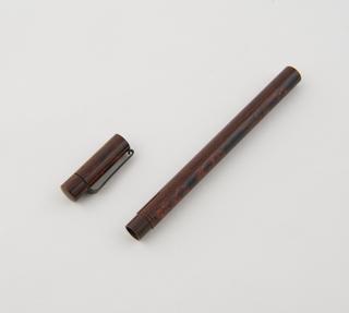 One straight plastic thermometer case