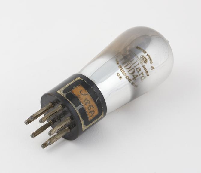 Mullard double diode triode valve, type TDD4, B7 base