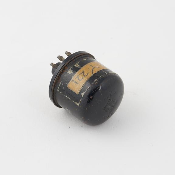 Telefunken valve, type EZ11, dumpy, all metal, marked 113 12 43