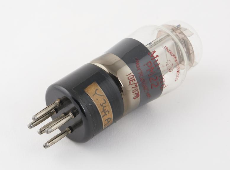 Mullard valve, type PM22, std