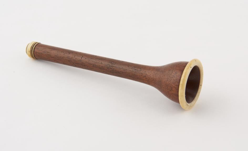 Monaural stethoscope, 1830 to 1850, English(?)