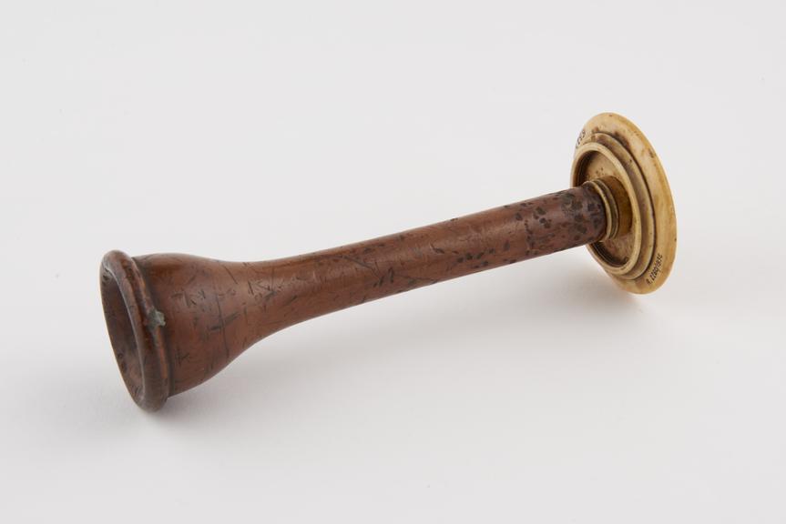 Monaural stethoscope, Italian, 1801-1905