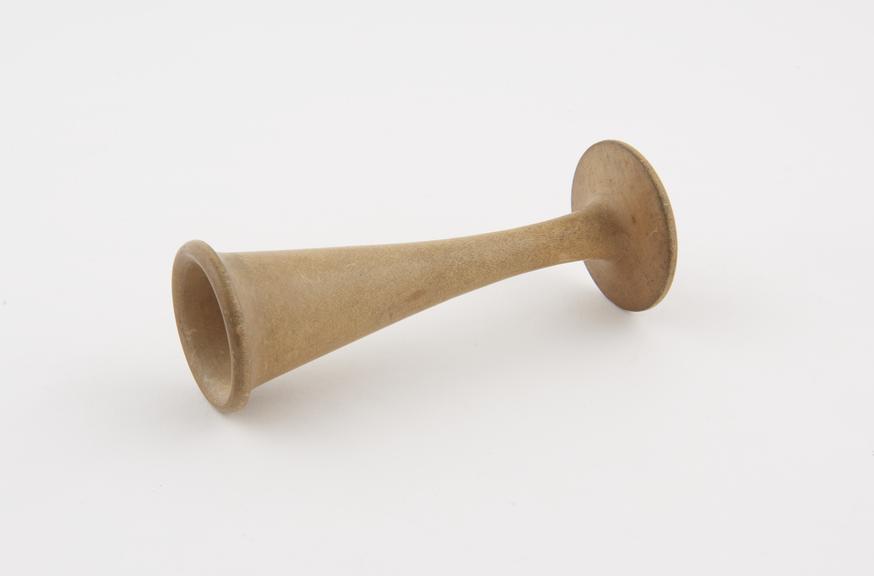 Foetal stethoscope, wooden, British(?), 1860-1900