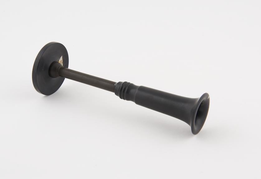 Quain's monaural stethoscope, English(?), 1841-1877