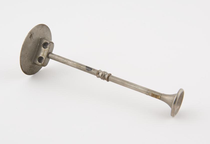 Portable monaural stethoscope, English(?), 1831-1920