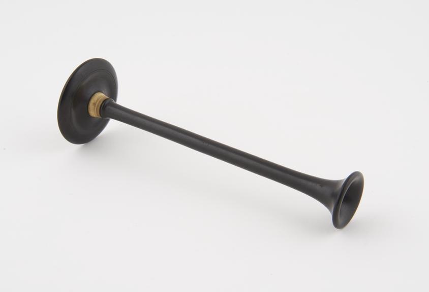 Monaural stethoscope, English(?), 1851-1910