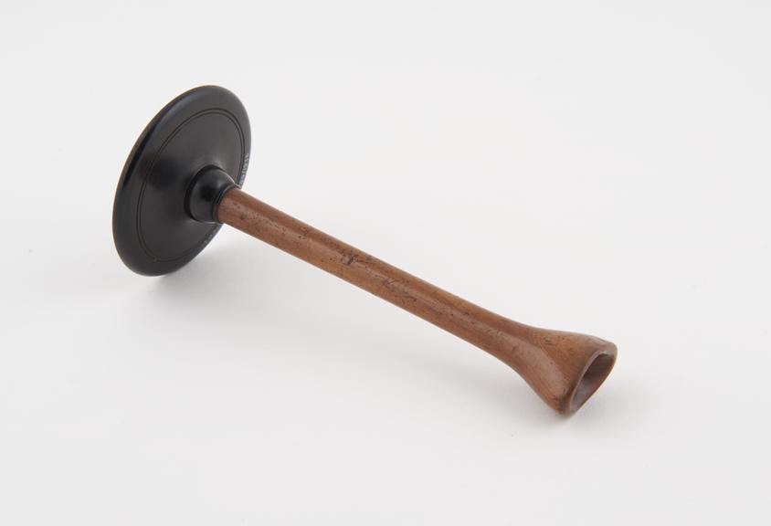 Barron's monaural stethoscope, English(?), 1801-1910