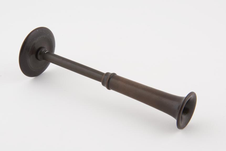 Quain's monaural stethoscope, c.1860, English