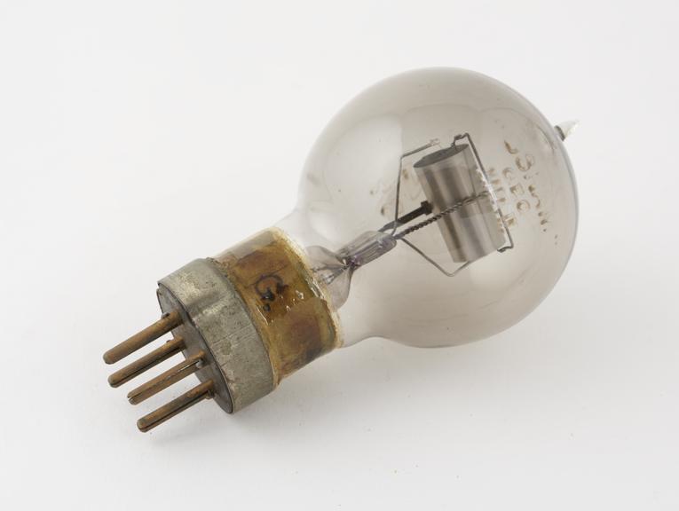 Osram/GEC valve, type B2, marked 187, pinch marked B2 382