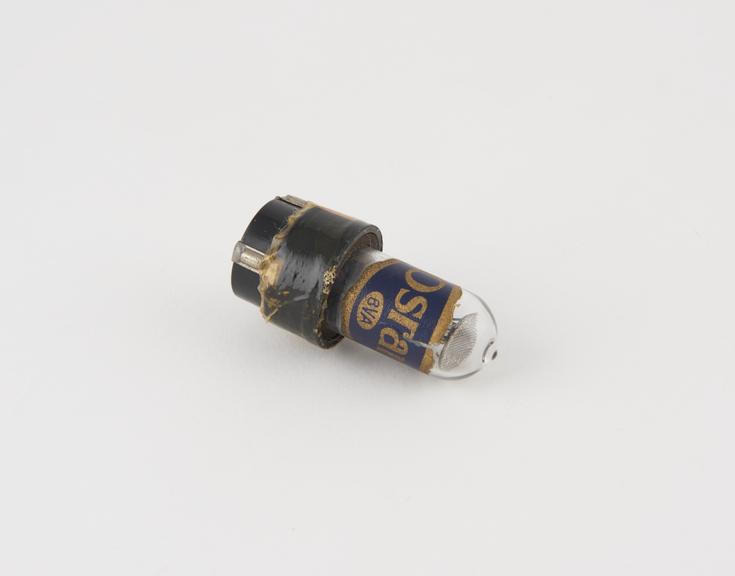 Osram hearing aid triode valve, type L11 miniature, Ct4 base