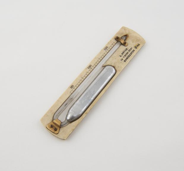 Clinical(?) or surface(?) thermometer made by E