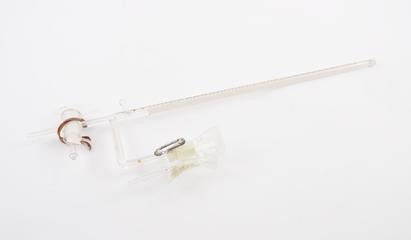 Manometer for Warburg respiratory bath