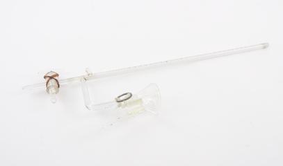 Manometer for Warburg respiratory bath