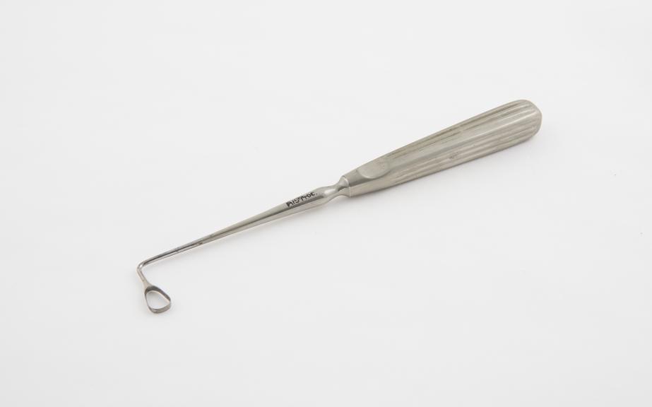 Curette, nasal, steel, European, late 19th century