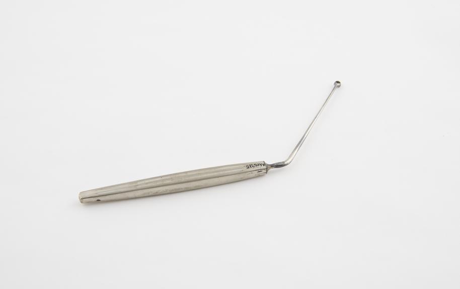 Curette, nasal, steel, by Mathieu of Paris, late 19th century