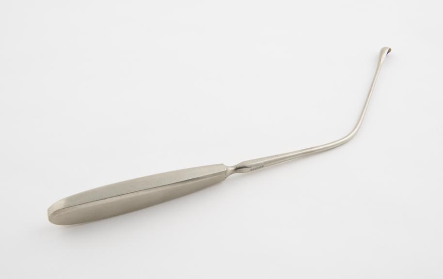 Curette, nasal, steel, by Gendson, French, late 19th century