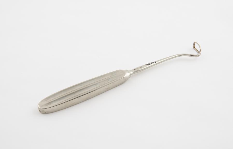 Curette, post-nasal, steel, by Mathieu of Paris