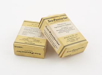 Two bottles of "Neo-passiorine" tablets