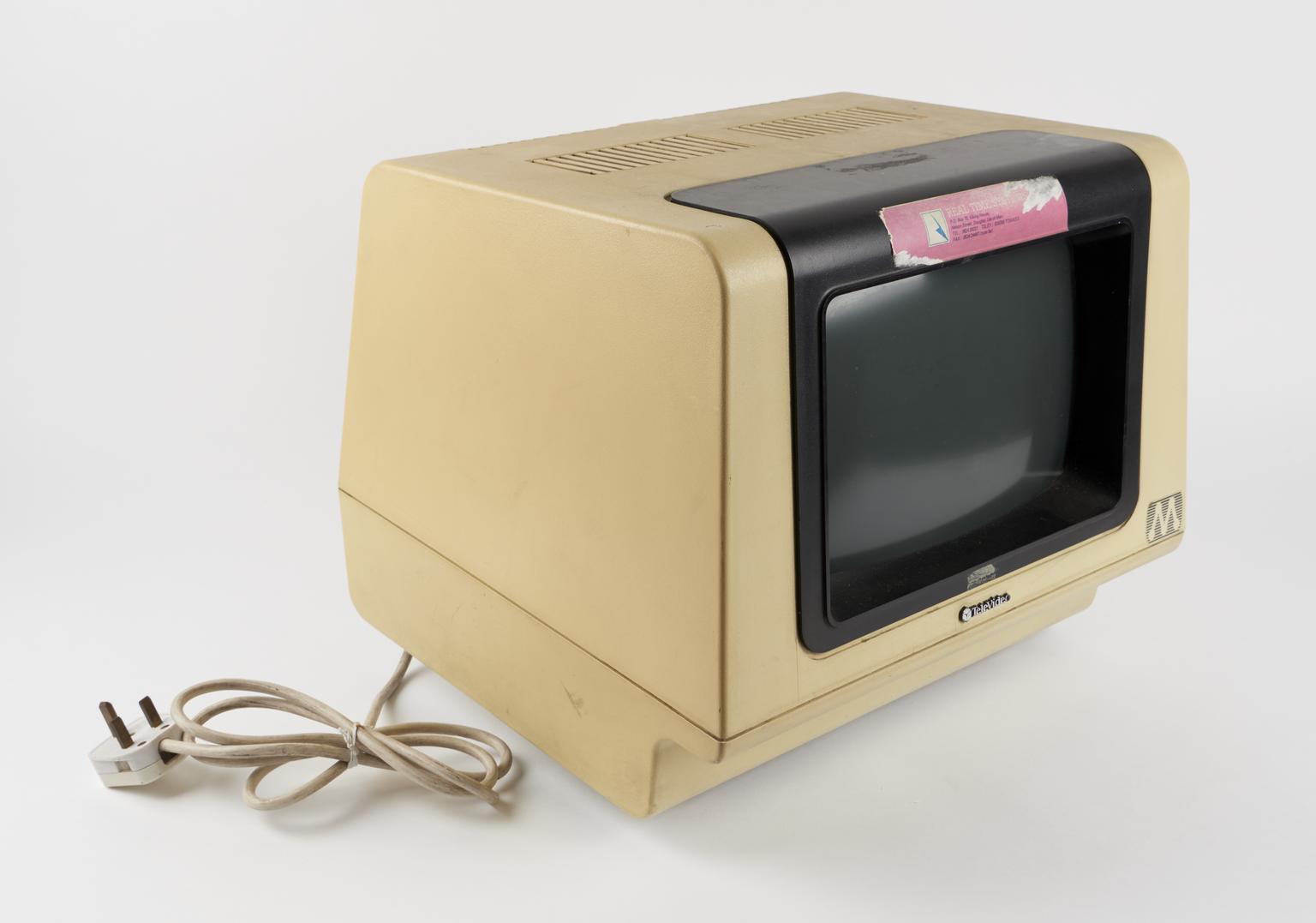 One of two monitors | Science Museum Group Collection
