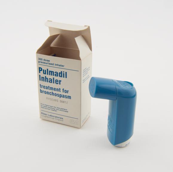 Retemol Inhaler 1x300 dose Pulmadil inhaler (rimiterol hydrobromide) | Science Museum ...