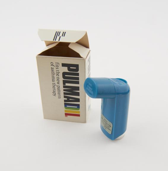 1x300 dose Pulmadil Inhaler, (rimiterol hydrobromide), in pack