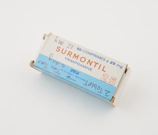 Sumontil (Trimipramine) tablets, 50x25mg, by Specia, Paris