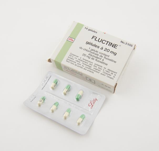 Fluctine (Prozac) pack of 14 capsules, 20mg each