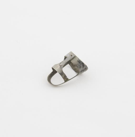 Dalby's post-nasal scraper, steel, by Down of London
