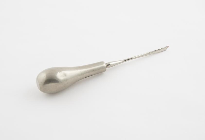 Nasal gouge, Woaks, steel, nickel plated, early 20th century