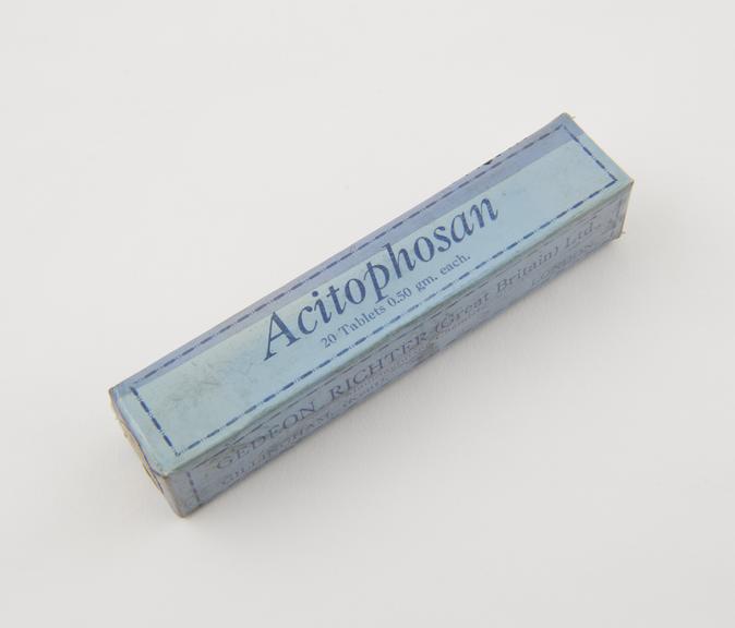 Carton of Acitophosan' tablets