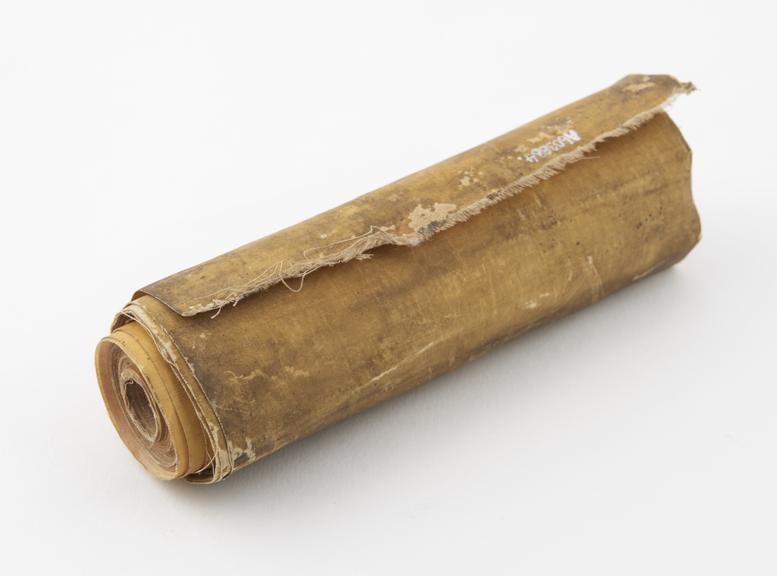 Roll of yellow waxed dressing, c.1930