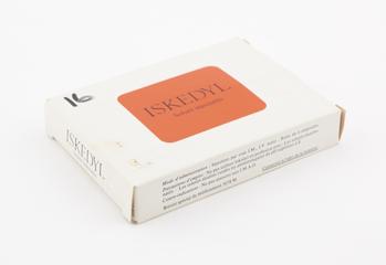 Box containing 6 (4 remaining) Iskedyl ampoules