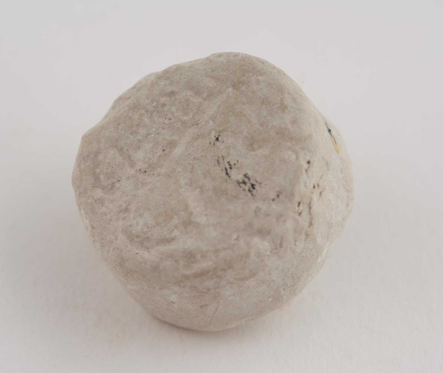 Cylindrical white clay terra sigillata