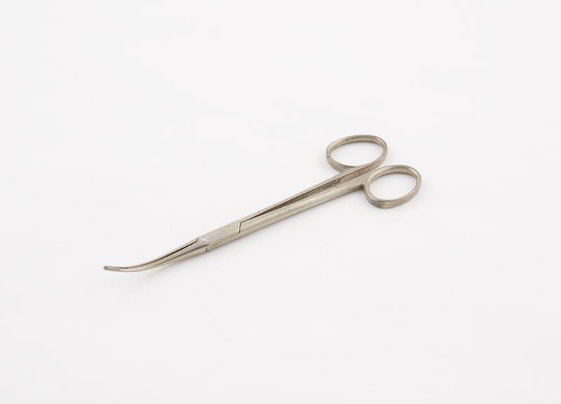 Aural forceps, steel, nickel plated