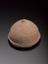 Votive breast, terracotta, probably Roman, 200BC-200AD.